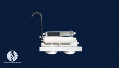 Portable Countertop Alkaline Reverse Osmosis Water Filtration System – 150 GPD | 5 Stage