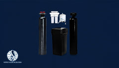 Whole House Package: Fleck Water Softener 64,000 Grain + Up-flow Carbon Filtration + Drinking Water RO System