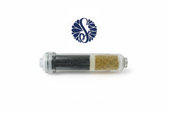 2.5" x 12" XL Inline KDF + Carbon GAC Water Filter