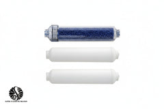 3-Pack Replacement Inline Water Filters – For Oceanic XL Portable or Compact RO Systems (3-Stage)