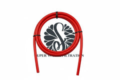 Red 1/4" Polyethylene RO Tubing