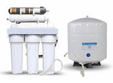6 Stage Alkaline pH plus/ ORP Negative Reverse Osmosis Water Filtration System - 50 GPD, Tank