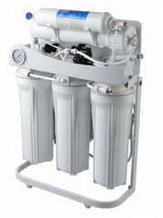 6-Stage Alkaline Reverse Osmosis Water Filtration System | 100 GPD with Booster Pump