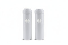 10" LimeScale Reducing Water Filter Cartridge 2.5" x 10" - SLOW PHOS Poly Phosphate Crystals - SCALE INHIBITOR