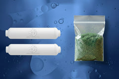 Portable Aquarium RODI Reverse Osmosis Replacement Filter + DI Resin Set