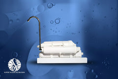 Portable/Travel Countertop Reverse Osmosis Drinking Water Filter System | 100 GPD – 4 Stage