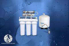 California Edition: 6-Stage Reverse Osmosis Water Filtration System | ALKALINE pH | 75 GPD | 1:1 Low Waste, High Recovery