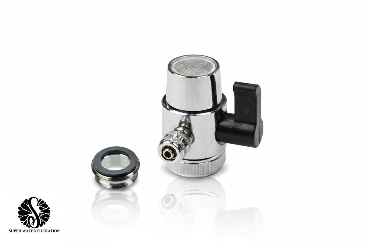 Faucet Adapter Diverter Valve for Reverse Osmosis Systems