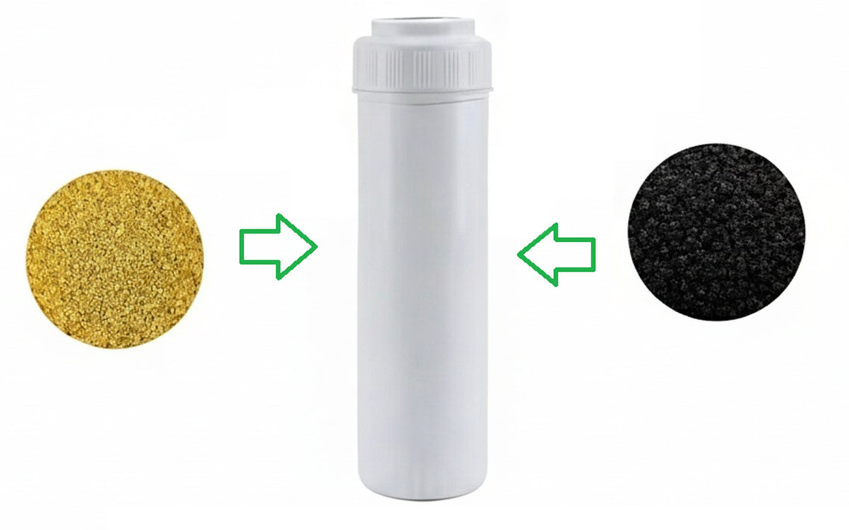 2-Stage KDF + Carbon Water Filter (2.5" x 10")