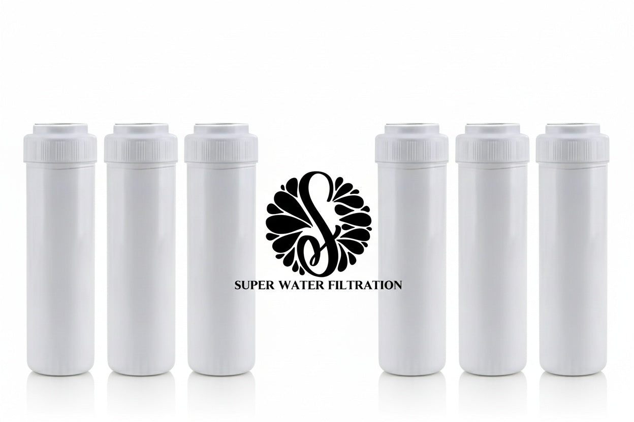 Pack of 6 Fluoride-Reducing Water Filters (Activated Alumina)