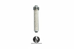2.5" x 12" Alkaline Mineral Inline Filter – White, 1/4" FNPT