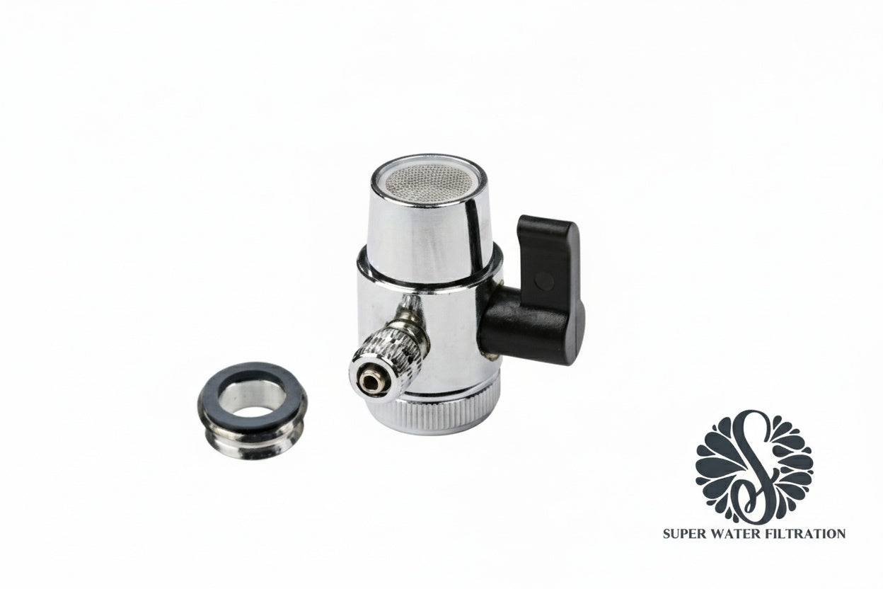 Faucet Adapter Diverter Valve for RO Systems