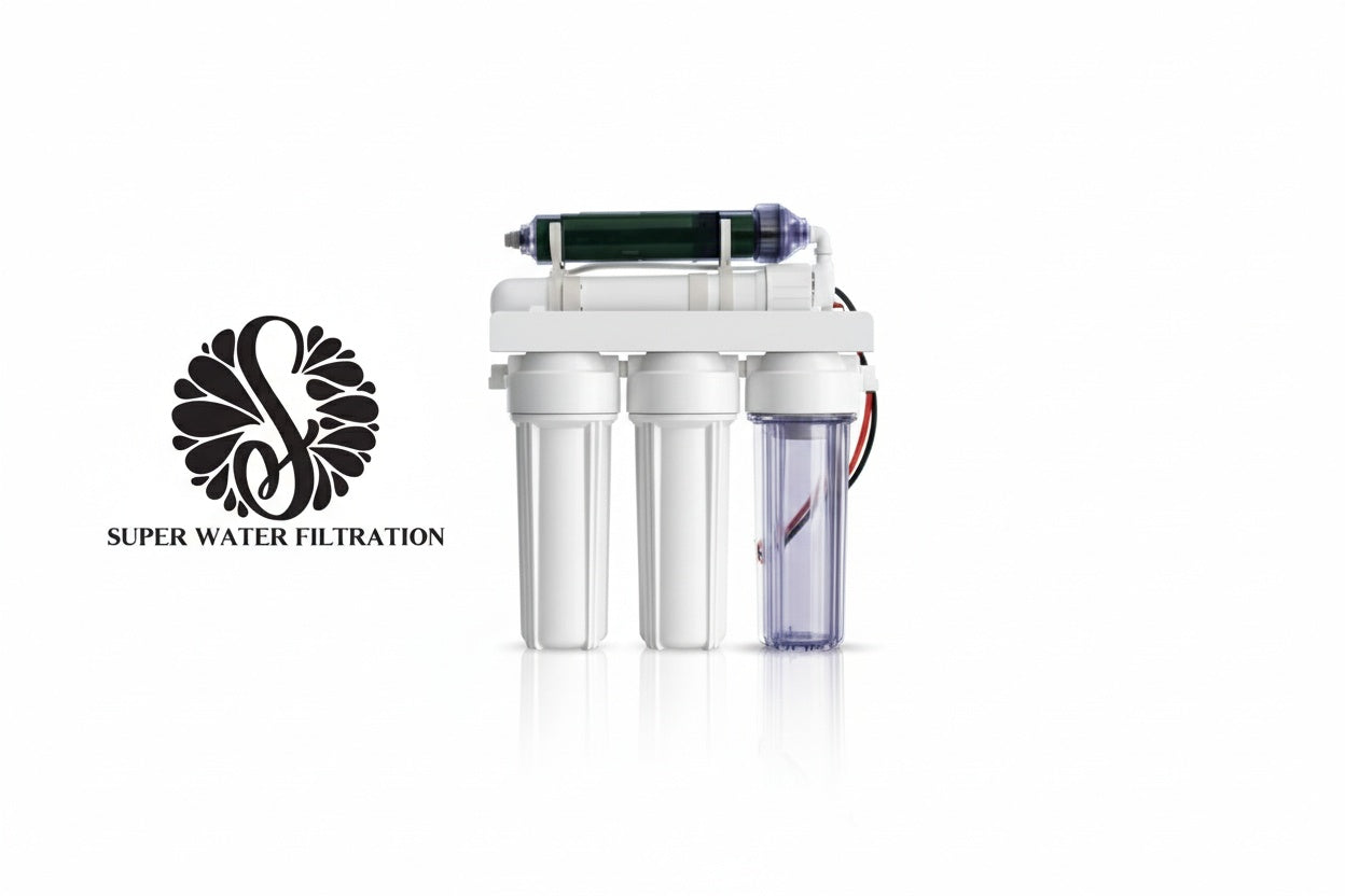 5 Stage Aquarium Reef Reverse Osmosis Water Filtration RODI System | 100 GPD