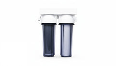Clear Dual Stage Under-Sink Drinking Water Filter System | Carbon + Sediment Filters