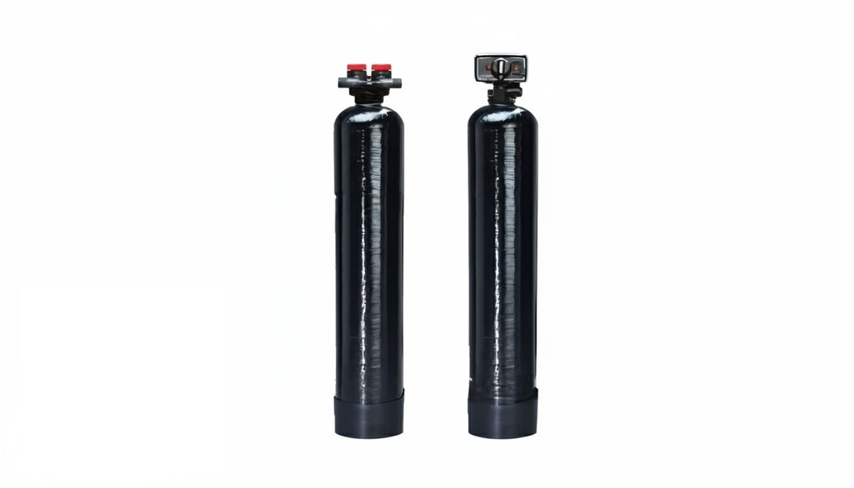 Salt-Free Water Conditioner with Scale Prevention | 12 GPM | Catalytic Carbon Whole House Up-flow Filtration System