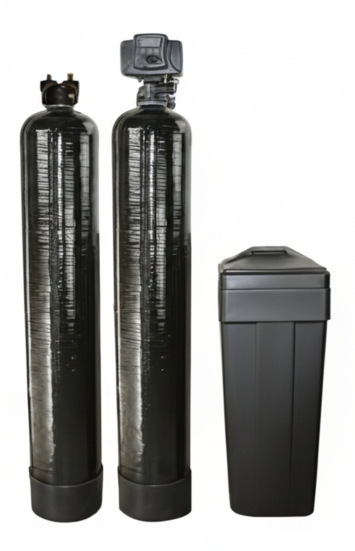 Whole House Fleck Water Softener + Upflow Carbon Filtration System 9" x 48" Tank | 32,000 Grain | 1 Cubic Ft Resin &amp; Carbon