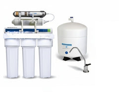 California Edition: 6-Stage Reverse Osmosis Water Filtration System | ALKALINE pH | 75 GPD | 1:1 Low Waste, High Recovery