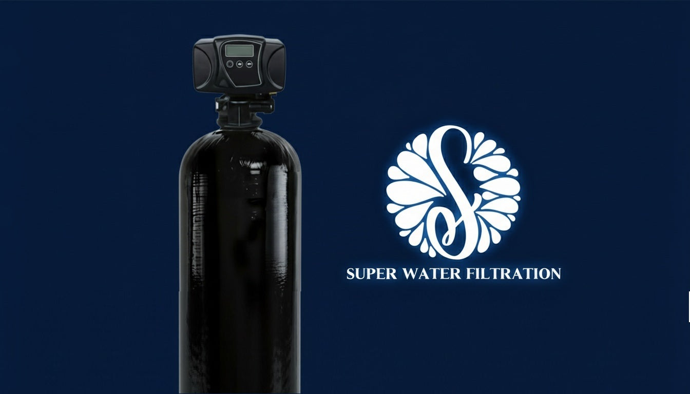 AIO Air Injection Oxidizing Water Filter System | 12" x 52" | Iron, Sulfur, and Manganese Removal