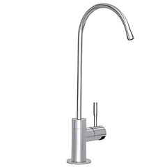 Chrome Finish Non-Air Gap Kitchen Water Filter Faucet | GOOSE NECK | 100% Lead-Free