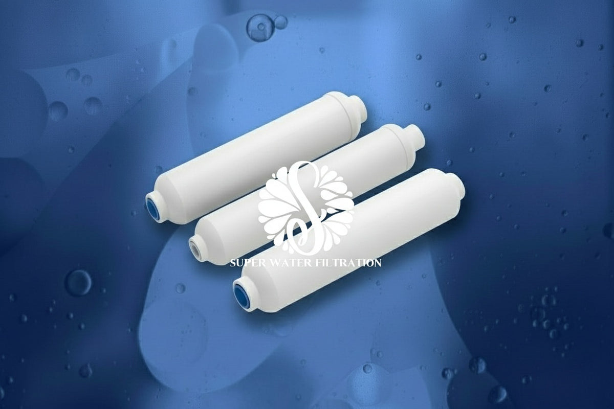 2" x 10" Inline RO Carbon Filters – 3-Pack Replacement