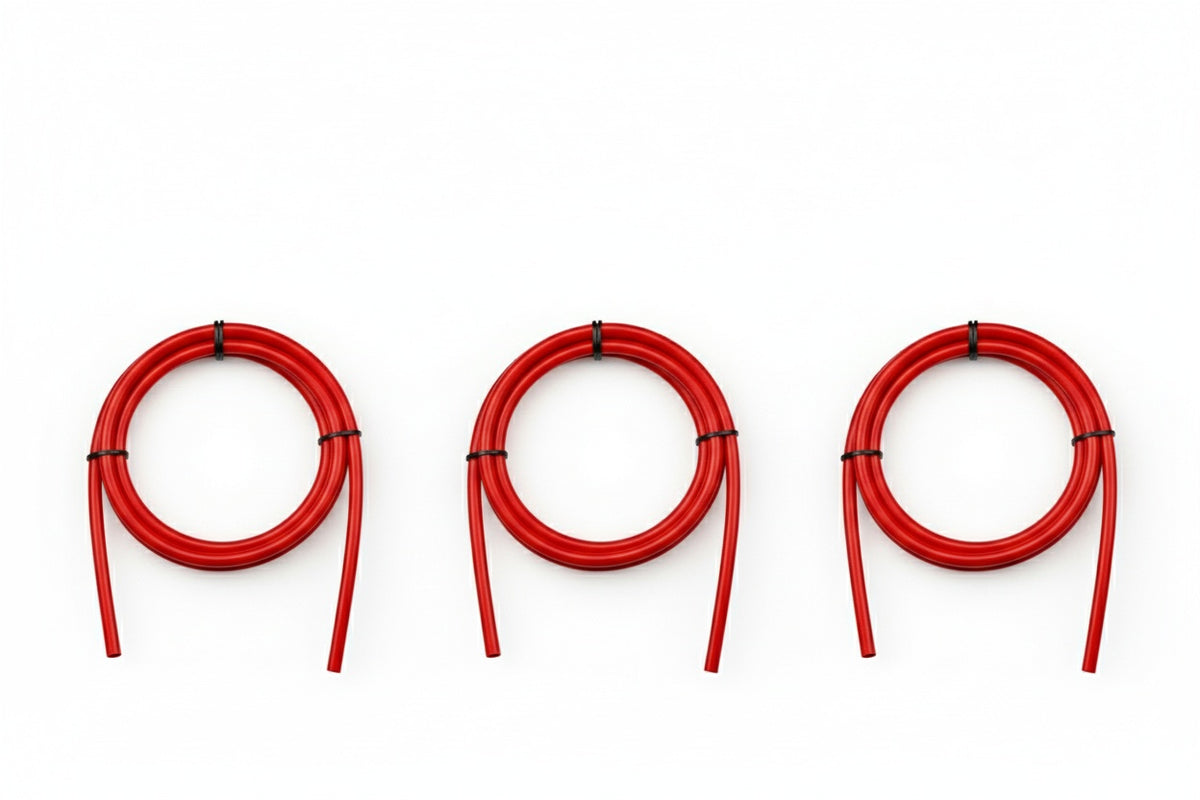 Red 1/4" Polyethylene RO Tubing