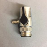 Chrome Faucet Diverter Valve (Includes adapter ring) Reverse Osmosis/Water Filters 3/8"- For Both Female & Male Faucets