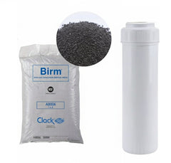 2.5" x 10" BIRM Filter - for Iron and Manganese Reduction