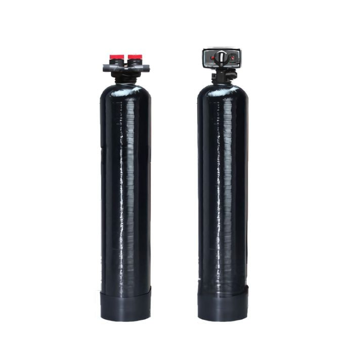 Anti-Scale Salt Free Water Conditioner 20 GPM Whole House System + Carbon Filter Tank System