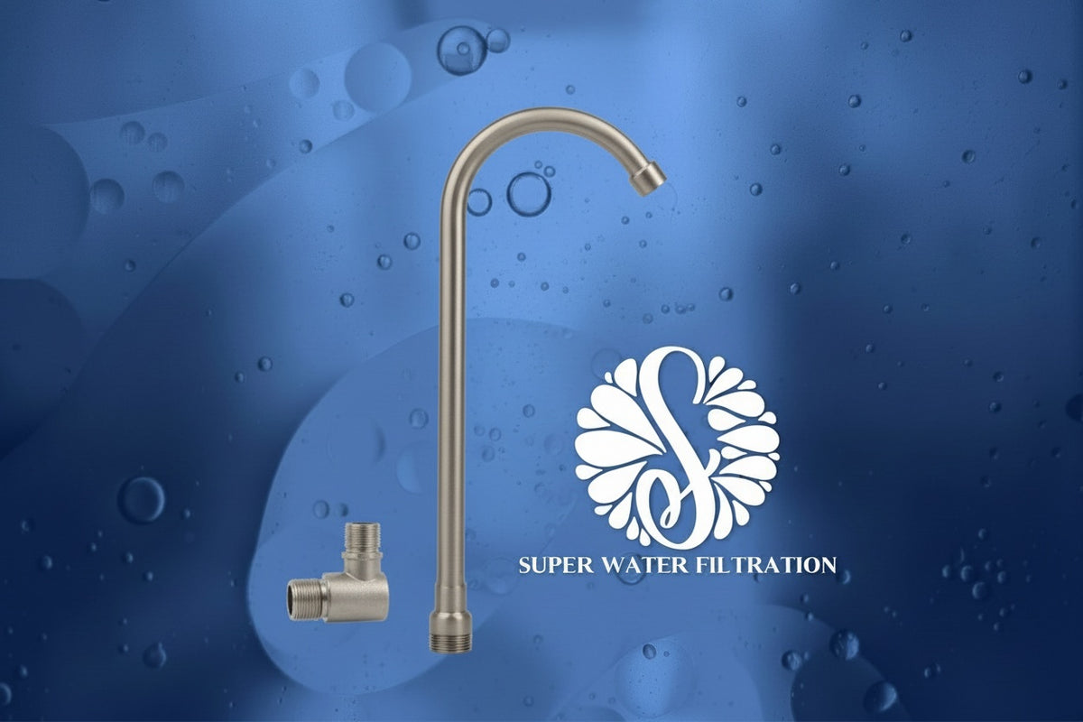 Lead-Free Spout &amp; Elbow Adapter for Portable Water Filtration Systems