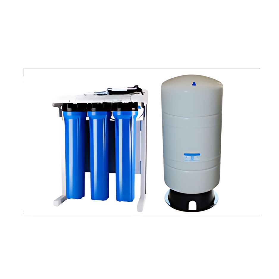 Wise Commercial Reverse Osmosis Water Filtration System | 600 GPD RO with Booster Pump +Tank