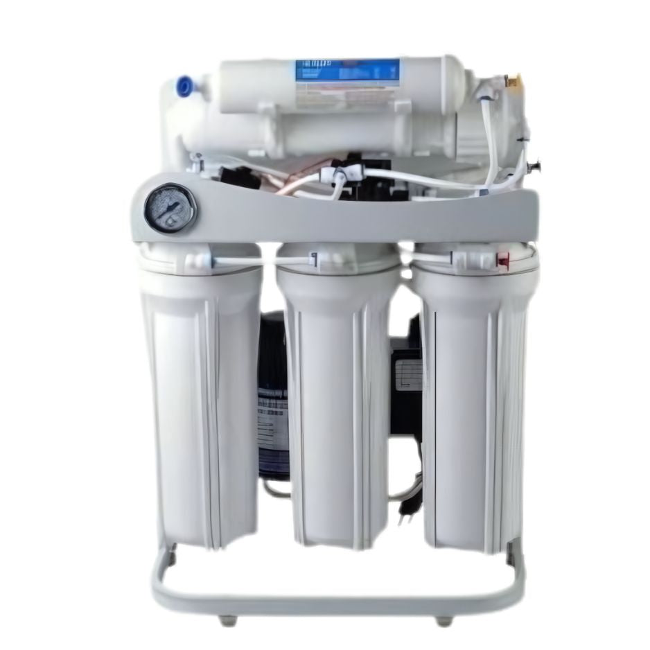 REVERSE OSMOSIS WATER SYSTEM 100 GPD 6 stage alkaline booster pump