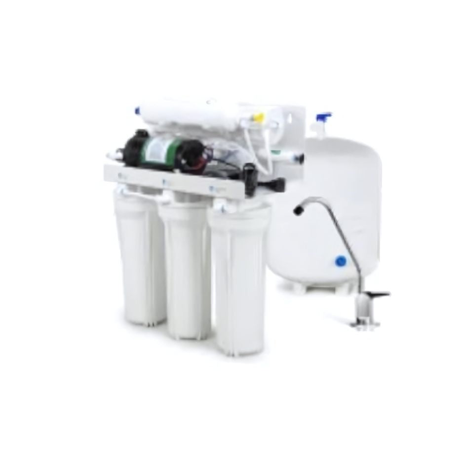 5 Stage with Booster Pump: Complete Home Reverse Osmosis Drinking Water Filtration System