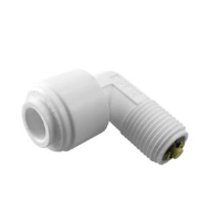 Check Valve: Male Elbow 1/4" x 1/8" Fitting Connection Part for Water Filters/Reverse Osmosis RO Systems