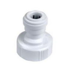 Garden Hose Adapter 1/4" Quick Connect for Reverse Osmosis Systems, Portable, RODI